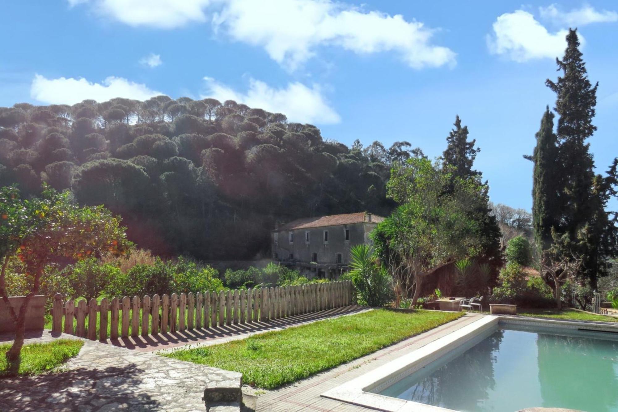 Bicentennial House In Porto De Mos With Mountain View And Pool Екстериор снимка